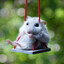 Hamster on Swing