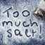 Too much salt!