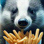 ^3fries^6_^1badger