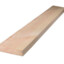 2x4 Plank of industrial oak wood