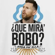 ¿Qué mirá bobo?