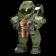 Masterchief with da frozen coke