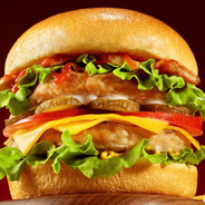 超大份芝士汉堡