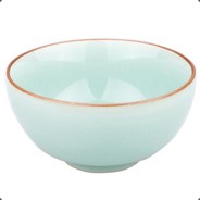你看这个碗它又大又圆