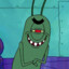 Plankton from a bikini-botom