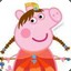 Social pig Peppa