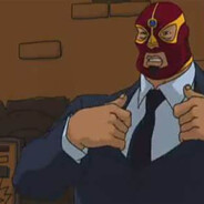 牛战士从不摘下头套