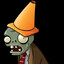 Conehead zombie