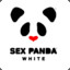 white sex panda