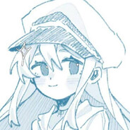 神秘蓝毛打伞妹