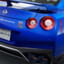 Blue Nissan