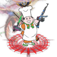 把你们逮住做猪头汤