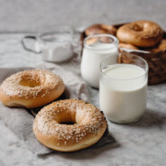 Баранки с молоком