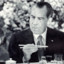 Richard Nixon With Chopsticks