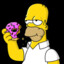 Homer Simpson et un donut svp