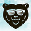 Bear with glasses