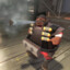 Demoman anão fumante