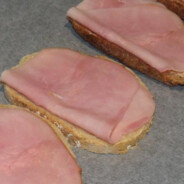 Bread with Butter and Ham