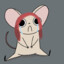 грустная мышь