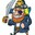Gulvmoppe krigeren