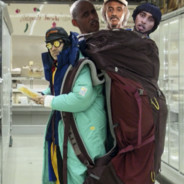 Der Mann mit dem Rucksack