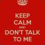 Don&#039;t Talk