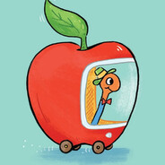 Worm In Apple Car