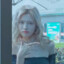 佳人方赏花香