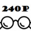 240p