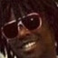 Juckie wid sunglasses