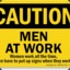 MEN AT WORK