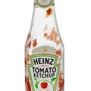 Half a Bottle of KETCHUP
