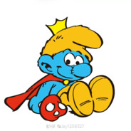 吃奶奶的蓝精灵