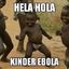 Klein ebola gedrocht
