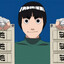 OS pesos do Rock Lee