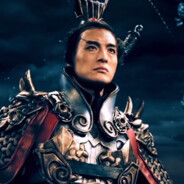 腰系勒甲玲珑狮蛮带手持方天画戟之吕小布