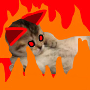 Demonic cat
