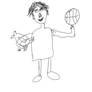 你裤子自己掉的