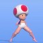 Toad with legs