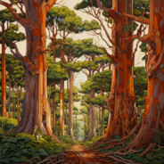 OakMahogany