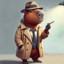 Detective Capybara