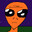 Orange Alien