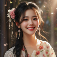 妹妹说紫色很美