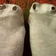 носок бомжа