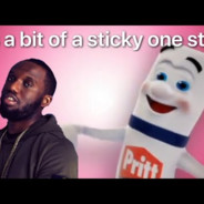 bit of a sticky one still