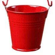 big red bucket