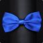 Blue Bow-Tie