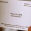 Paul Allen&#039;s Card