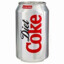 A single can of Diet Coke