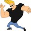 Johny Bravo na kurwie